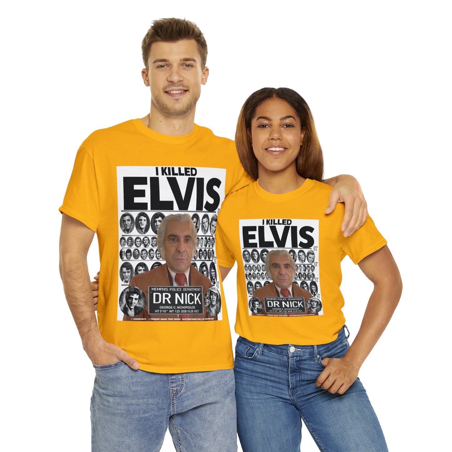 I KI**** ELVIS  - Unisex Heavy Cotton Tee - AUS