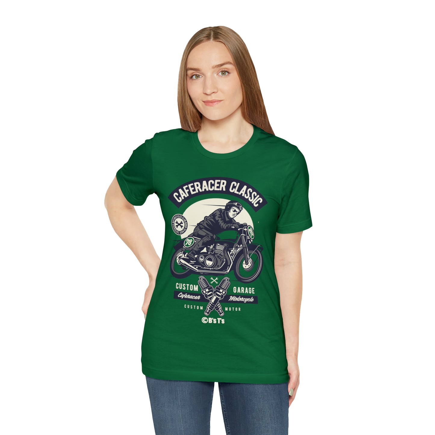 CAFE RACER Classic - Unisex Jersey Short Sleeve Tee