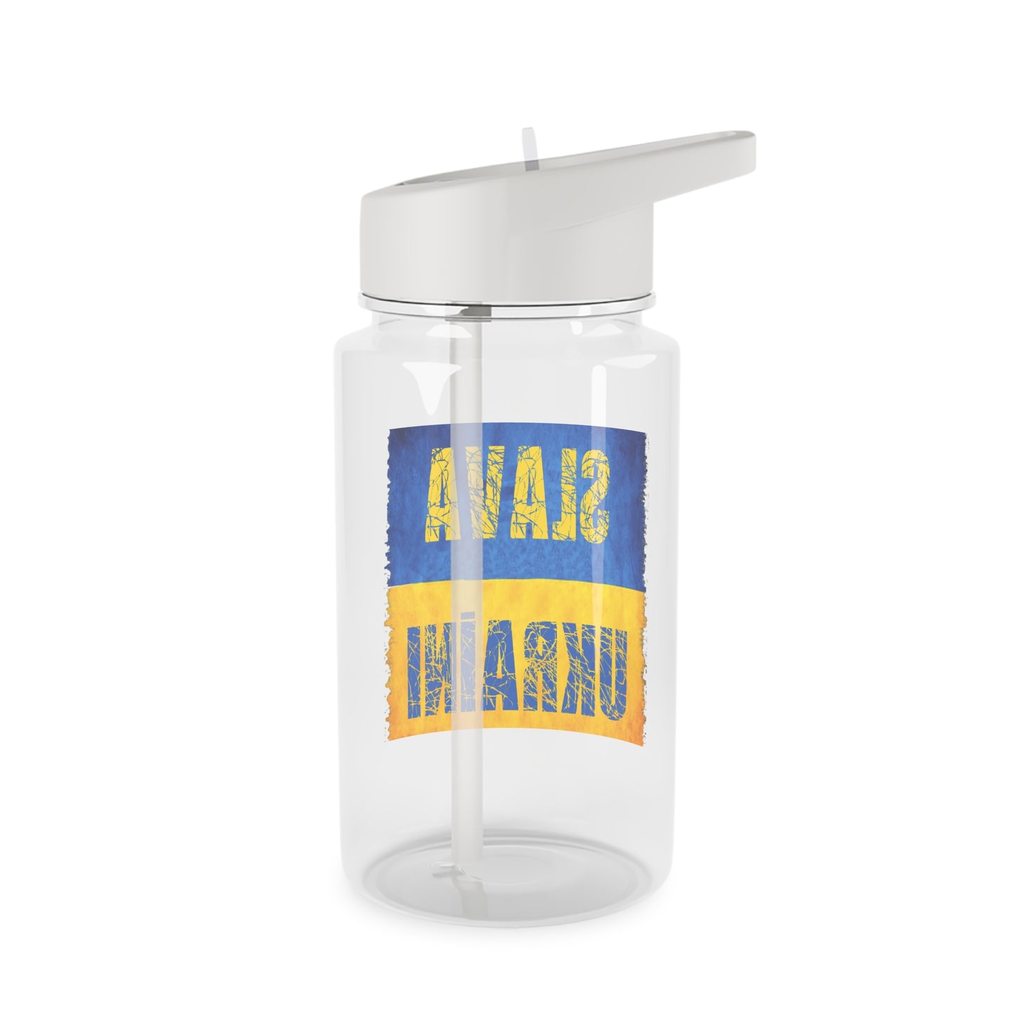 "SLAVE UKRAĪNI" - BIODEGRADABLE Tritan Water Bottle