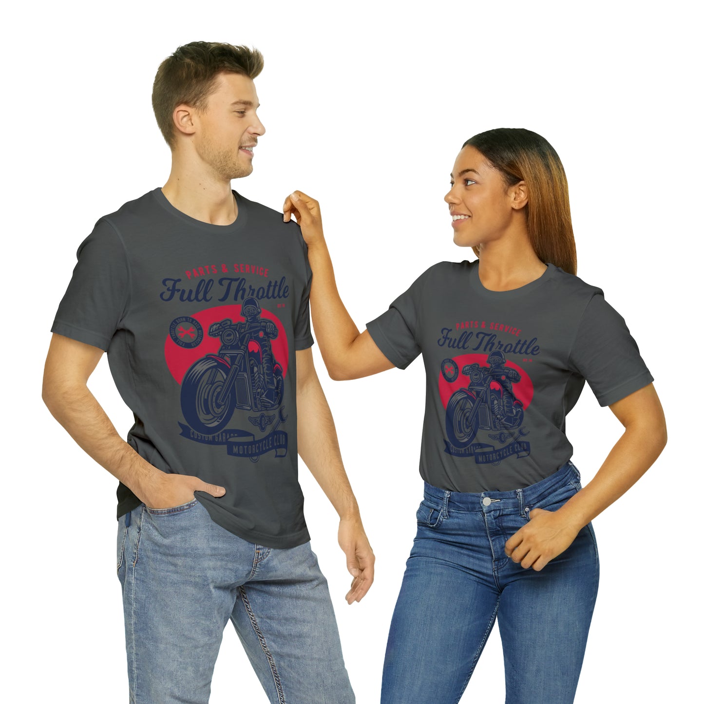 FULL THROTTLE Parts & Service - Unisex Jersey Short Sleeve Tee