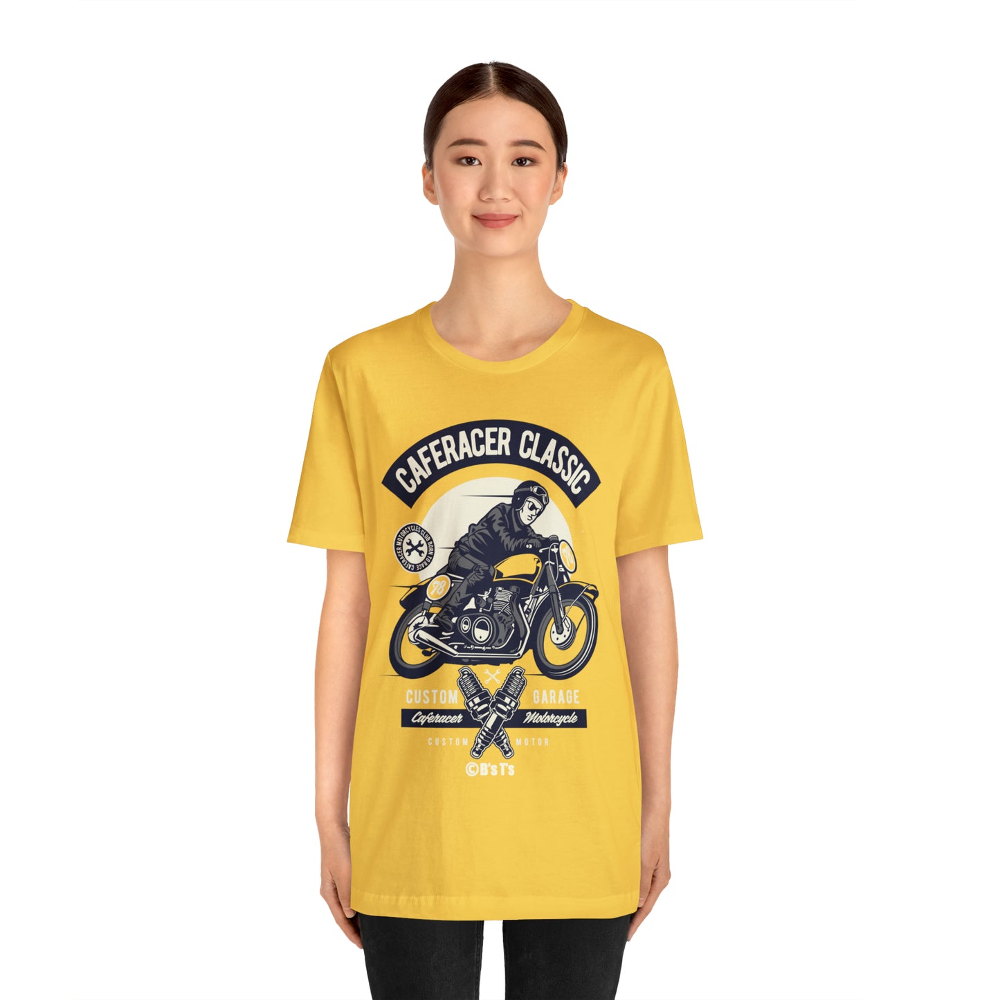 CAFE RACER Classic - Unisex Jersey Short Sleeve Tee