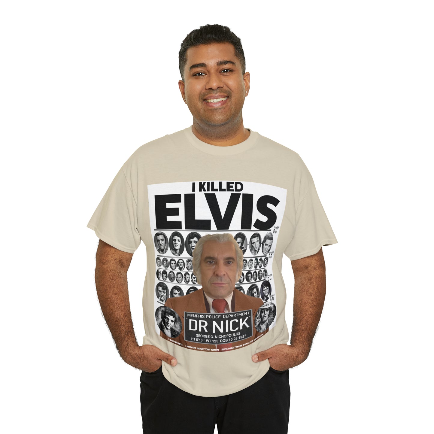 I KI**** ELVIS  - Unisex Heavy Cotton Tee - AUS