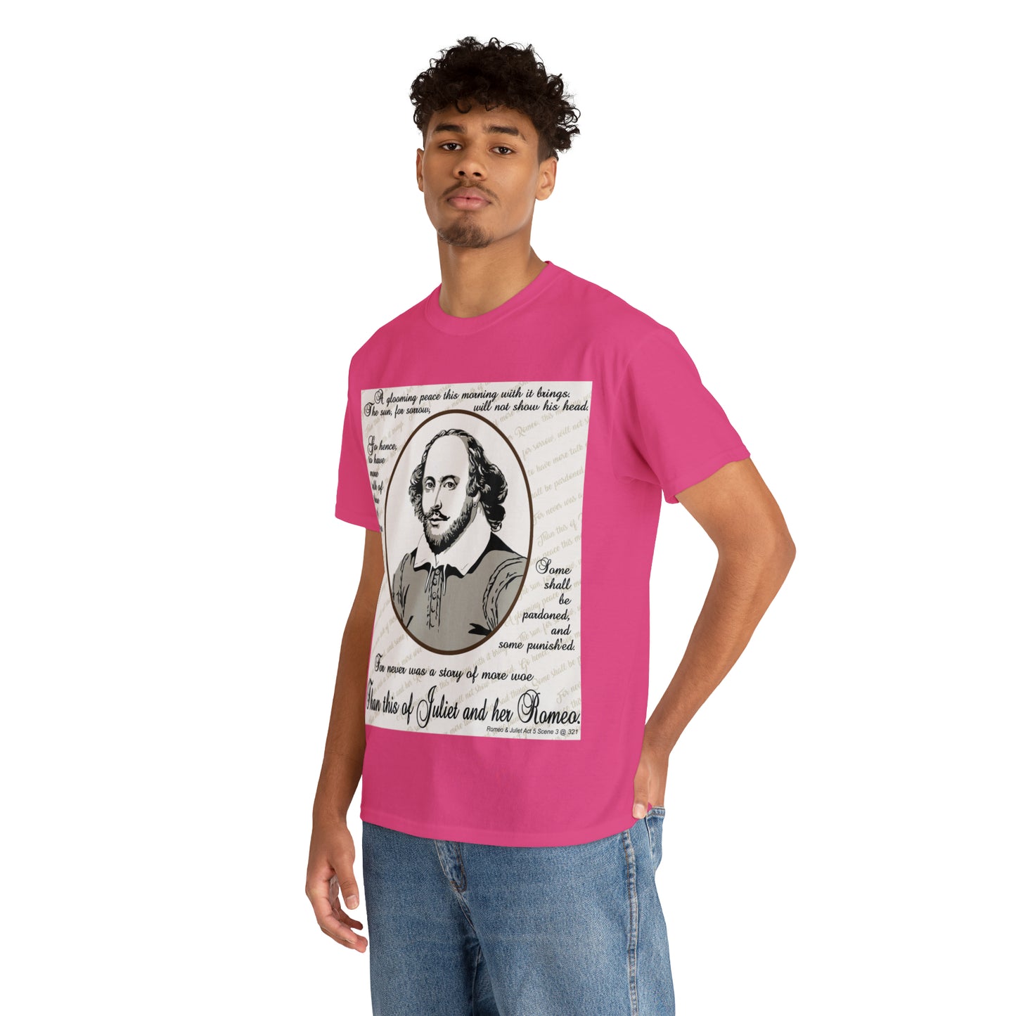 No Greater Tale of Woe... Juliet & Romeo.- Unisex Heavy Cotton Tee