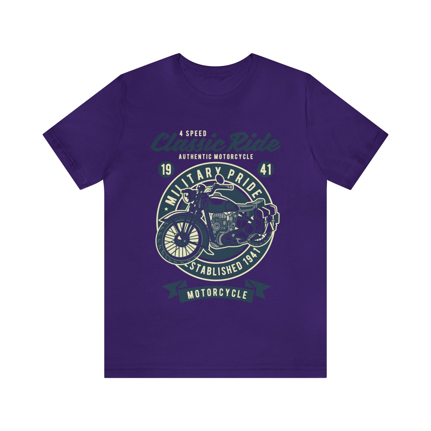 MILITARY RIDE Classic Pride - Unisex Jersey Short Sleeve Tee