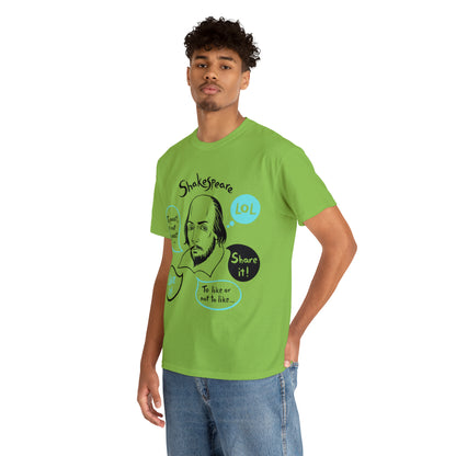 21st Century SHAKESPEARE  (light) - Unisex Heavy Cotton Tee