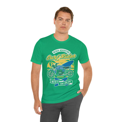 SURF RIDER - Printed in the USA - Unisex Jersey Short Sleeve Tee