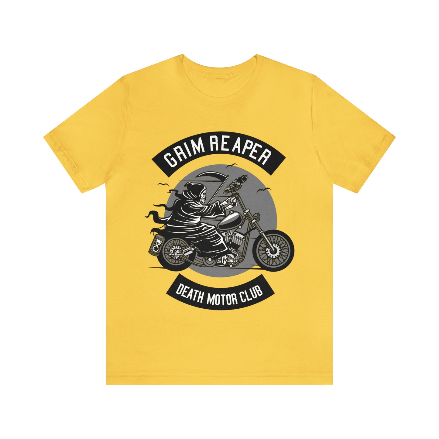 GRIM REAPER Death Motor Club - Unisex Jersey Short Sleeve Tee