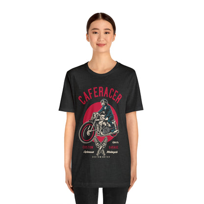 CAFE RACER Custom Garage - Unisex Jersey Short Sleeve Tee