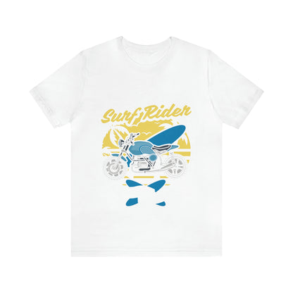 SURF RIDER - Printed in the USA - Unisex Jersey Short Sleeve Tee