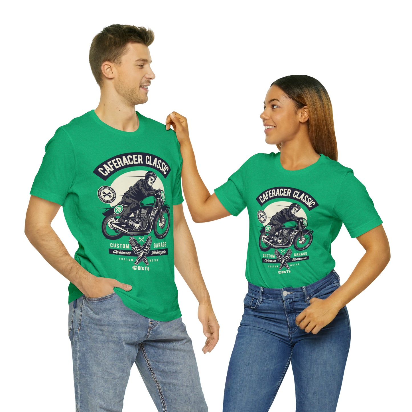 CAFE RACER Classic - Unisex Jersey Short Sleeve Tee