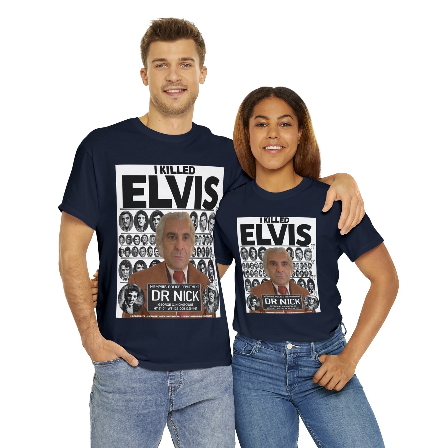 I KI**** ELVIS  - Unisex Heavy Cotton Tee - AUS
