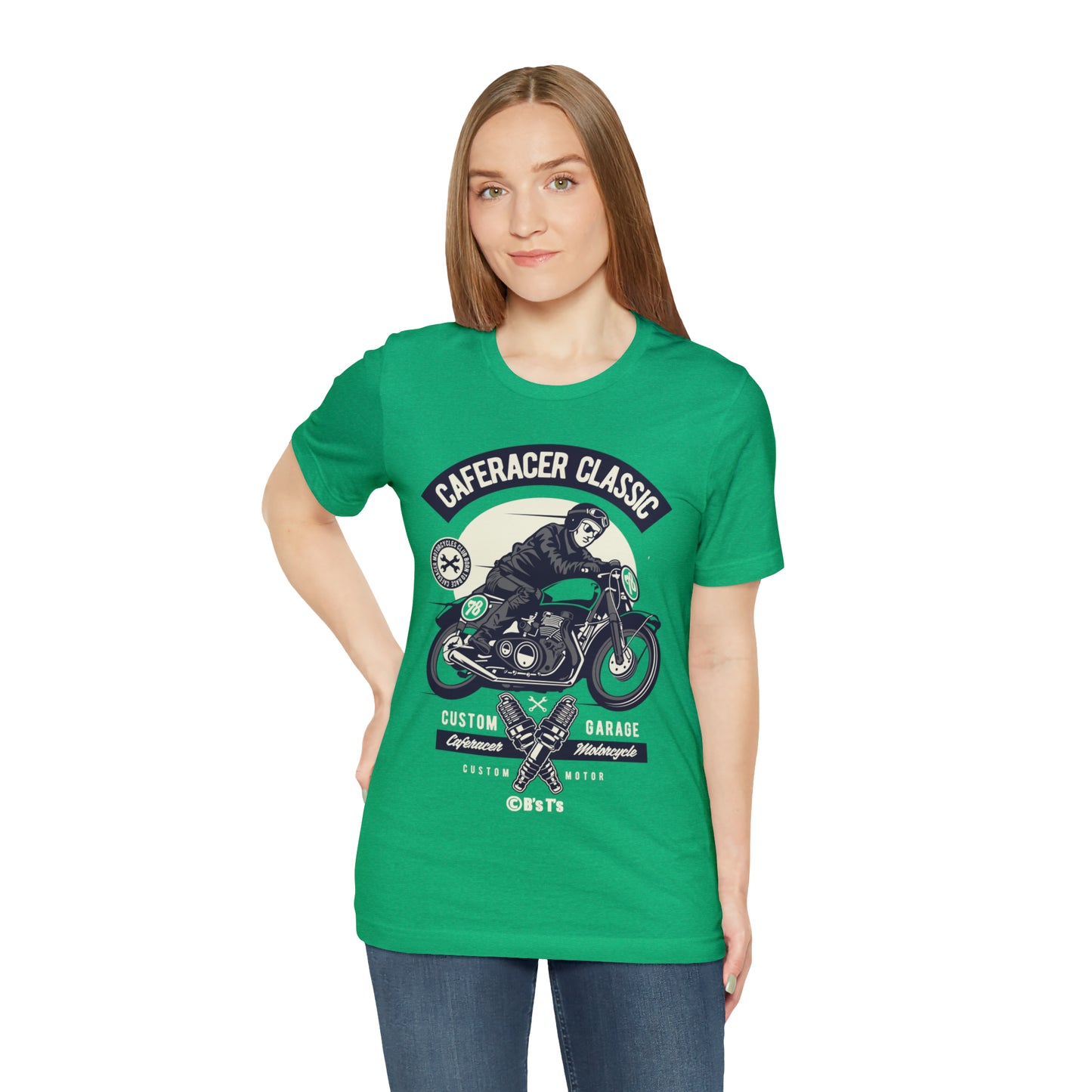 CAFE RACER Classic - Unisex Jersey Short Sleeve Tee