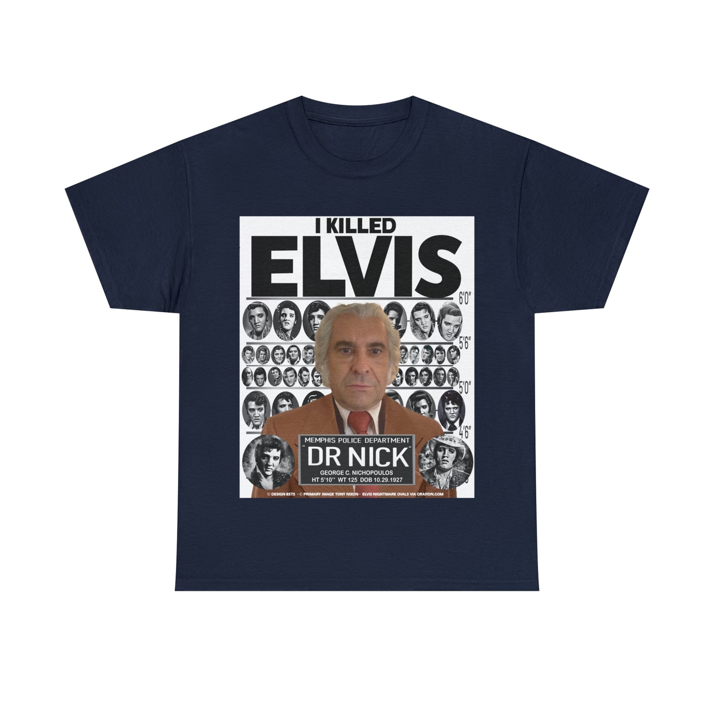 I KI**** ELVIS  - Unisex Heavy Cotton Tee - AUS