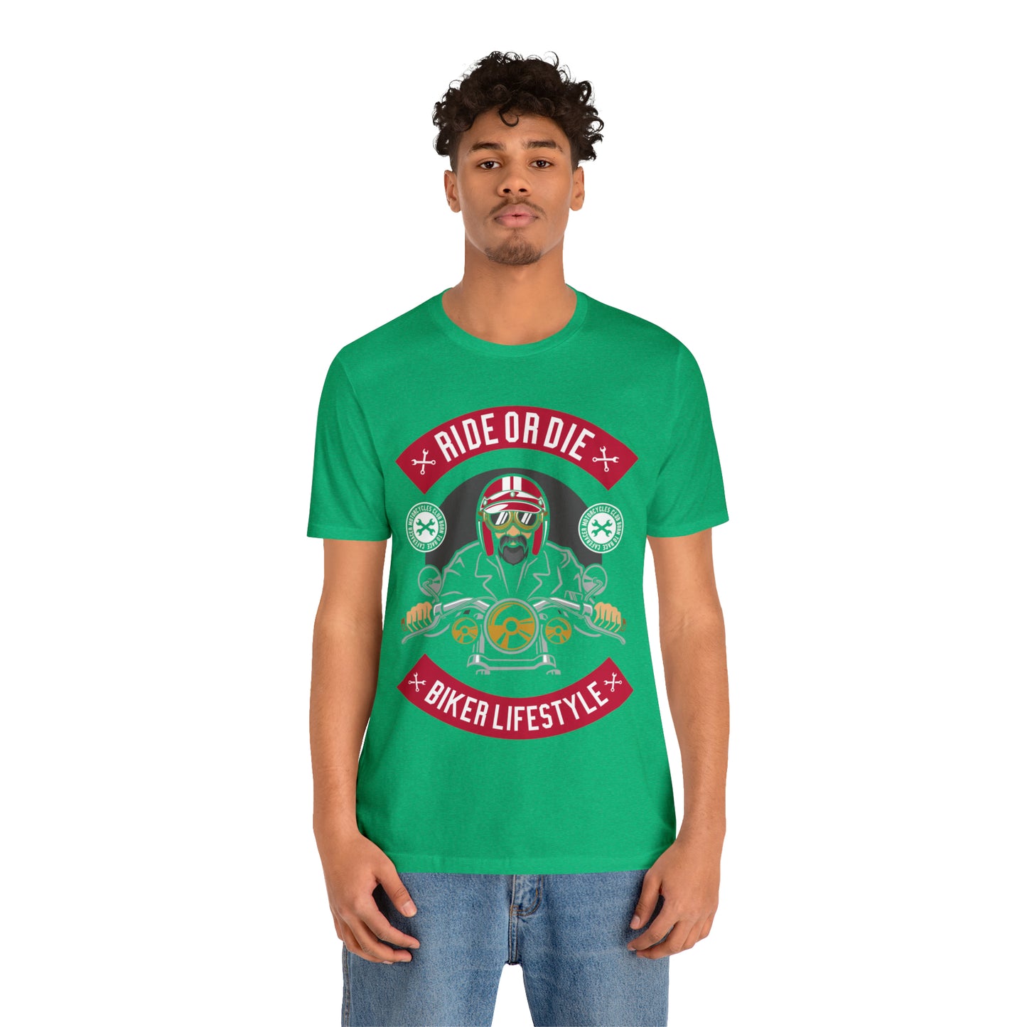 BIKER LIFESTYLE - Ride or Die - Unisex Jersey Short Sleeve Tee