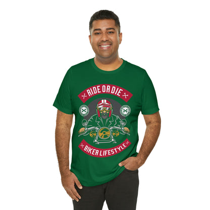 BIKER LIFESTYLE - Ride or Die - Unisex Jersey Short Sleeve Tee