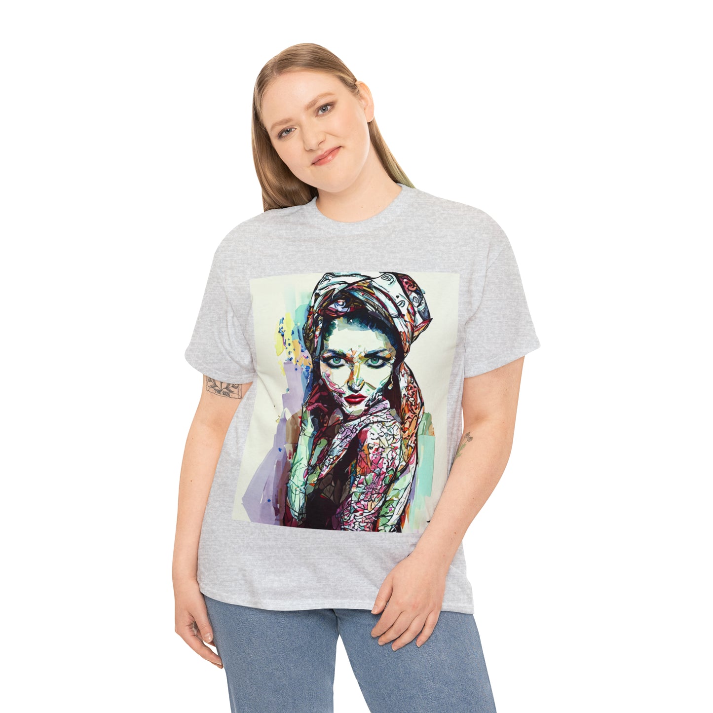 EASTERN BEAUTY - Airt on a Shirt  - Unisex Heavy Cotton Tee - AUS