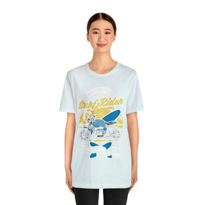 SURF RIDER - Printed in the USA - Unisex Jersey Short Sleeve Tee