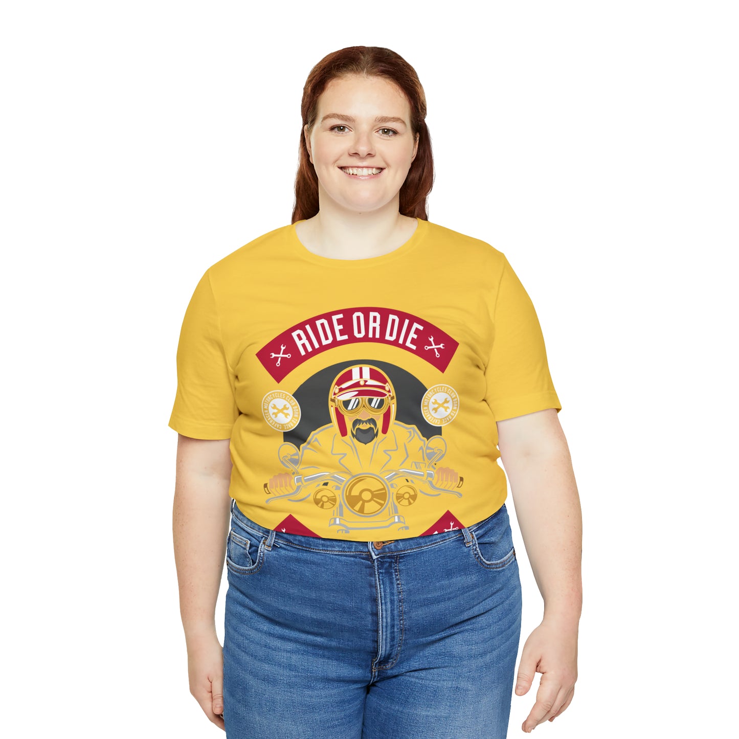BIKER LIFESTYLE - Ride or Die - Unisex Jersey Short Sleeve Tee