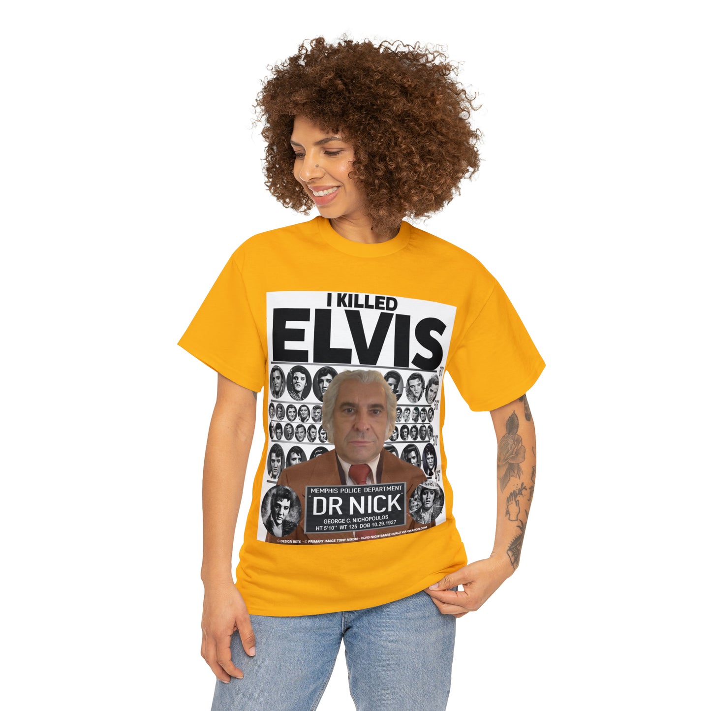 I KI**** ELVIS  - Unisex Heavy Cotton Tee - AUS