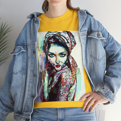 EASTERN BEAUTY - Airt on a Shirt  - Unisex Heavy Cotton Tee - AUS