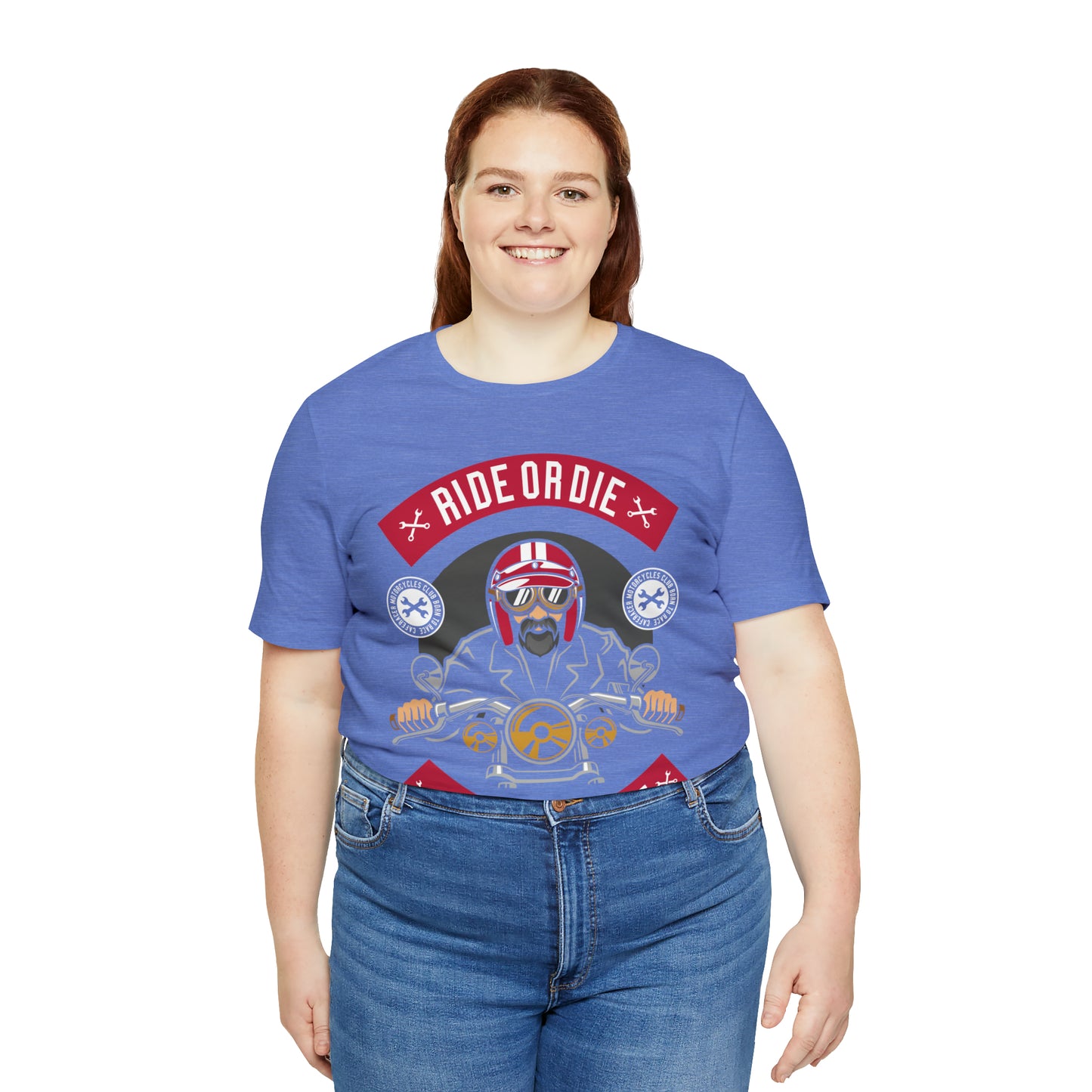BIKER LIFESTYLE - Ride or Die - Unisex Jersey Short Sleeve Tee