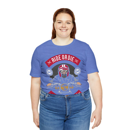 BIKER LIFESTYLE - Ride or Die - Unisex Jersey Short Sleeve Tee