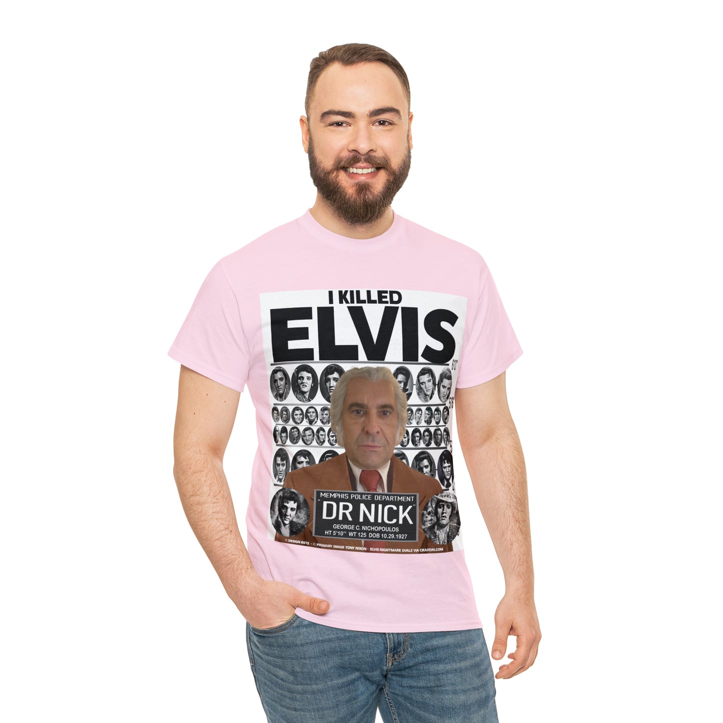 I KI**** ELVIS  - Unisex Heavy Cotton Tee - AUS