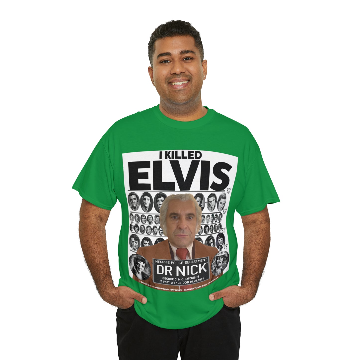 I KI**** ELVIS  - Unisex Heavy Cotton Tee - AUS