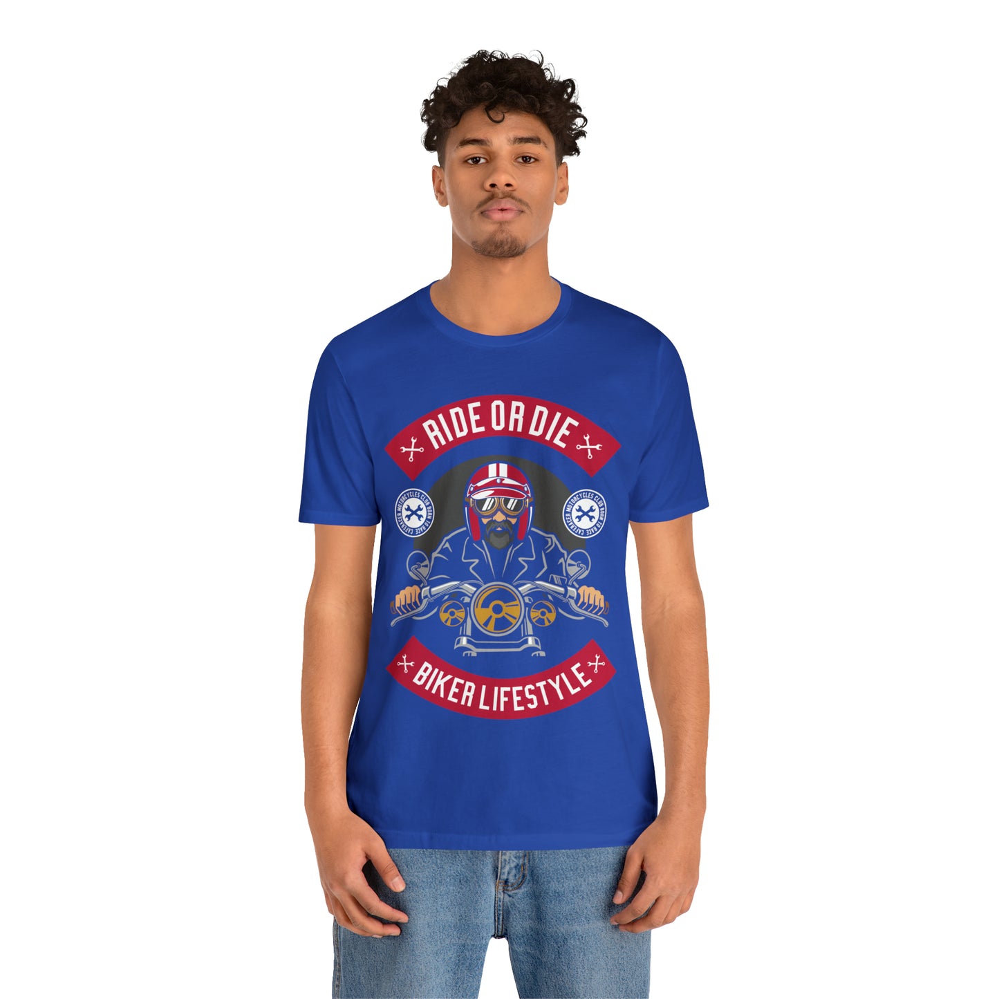 BIKER LIFESTYLE - Ride or Die - Unisex Jersey Short Sleeve Tee