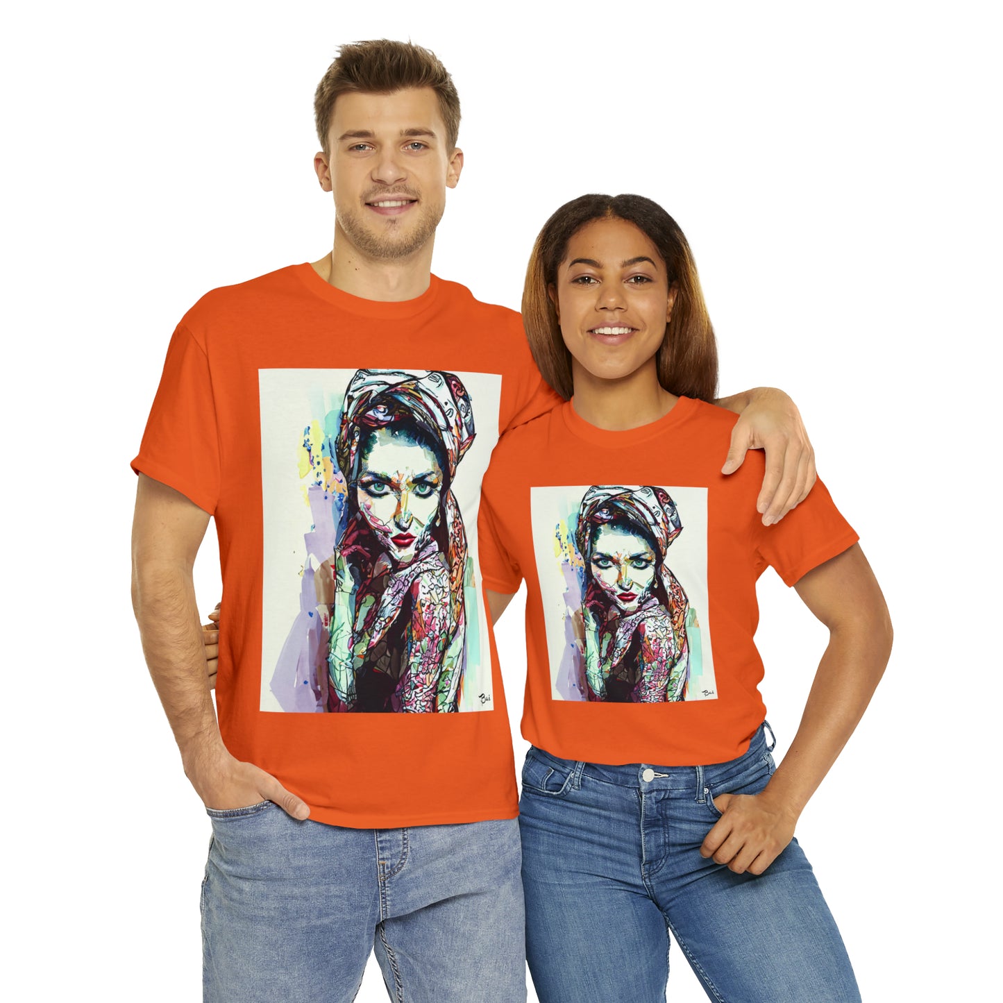 EASTERN BEAUTY - Airt on a Shirt  - Unisex Heavy Cotton Tee - AUS