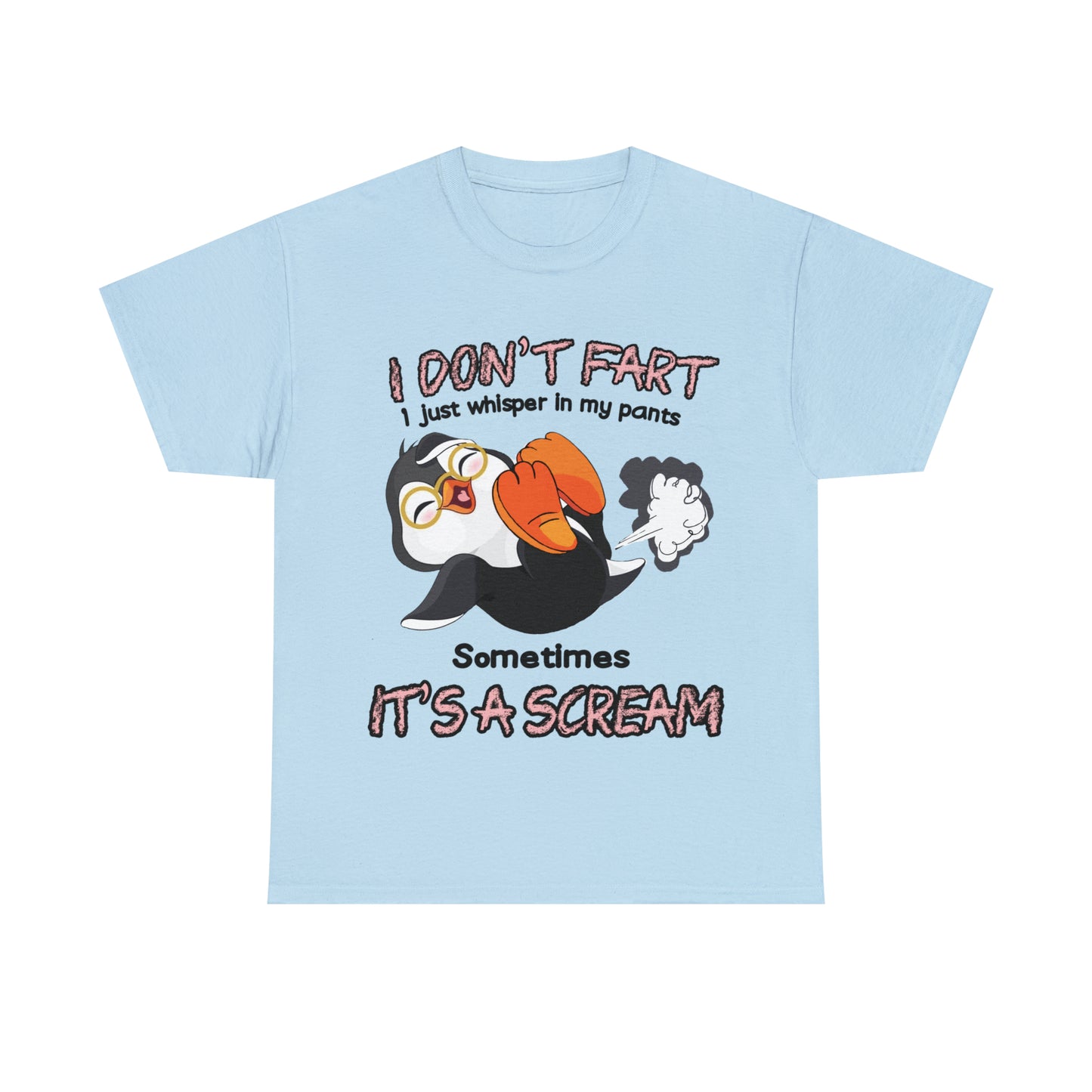 I DON'T FA*T  - Funny Unisex Heavy Cotton Tee - AUS