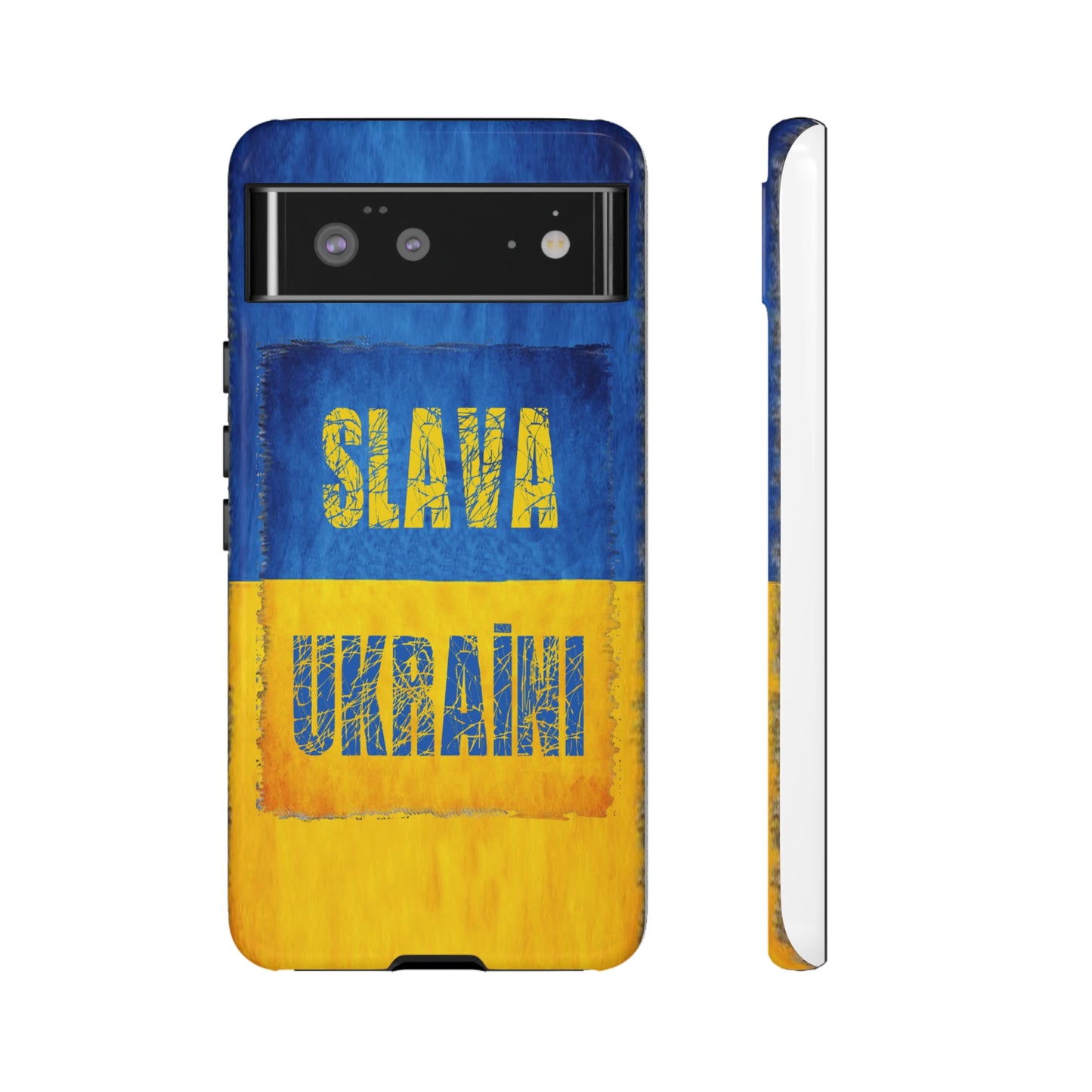 "SLAVA UKRAĪNI" FLAG - Tough Cases