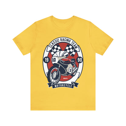 CLASSIC MOTORCYCLE RACING TEAM - Unisex Jersey Short Sleeve Tee