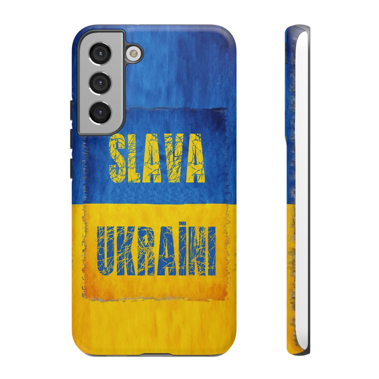 "SLAVA UKRAĪNI" FLAG - Tough Cases