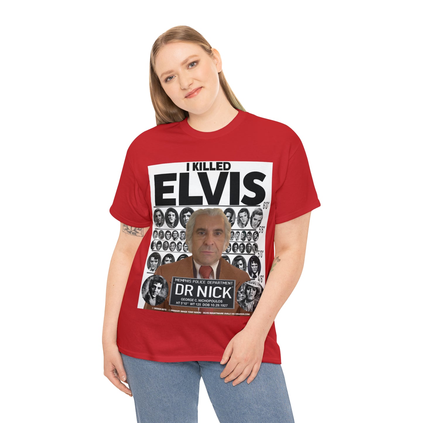 I KI**** ELVIS  - Unisex Heavy Cotton Tee - AUS