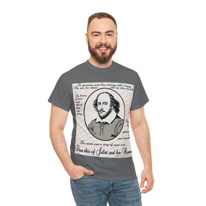 No Greater Tale of Woe... Juliet & Romeo.- Unisex Heavy Cotton Tee