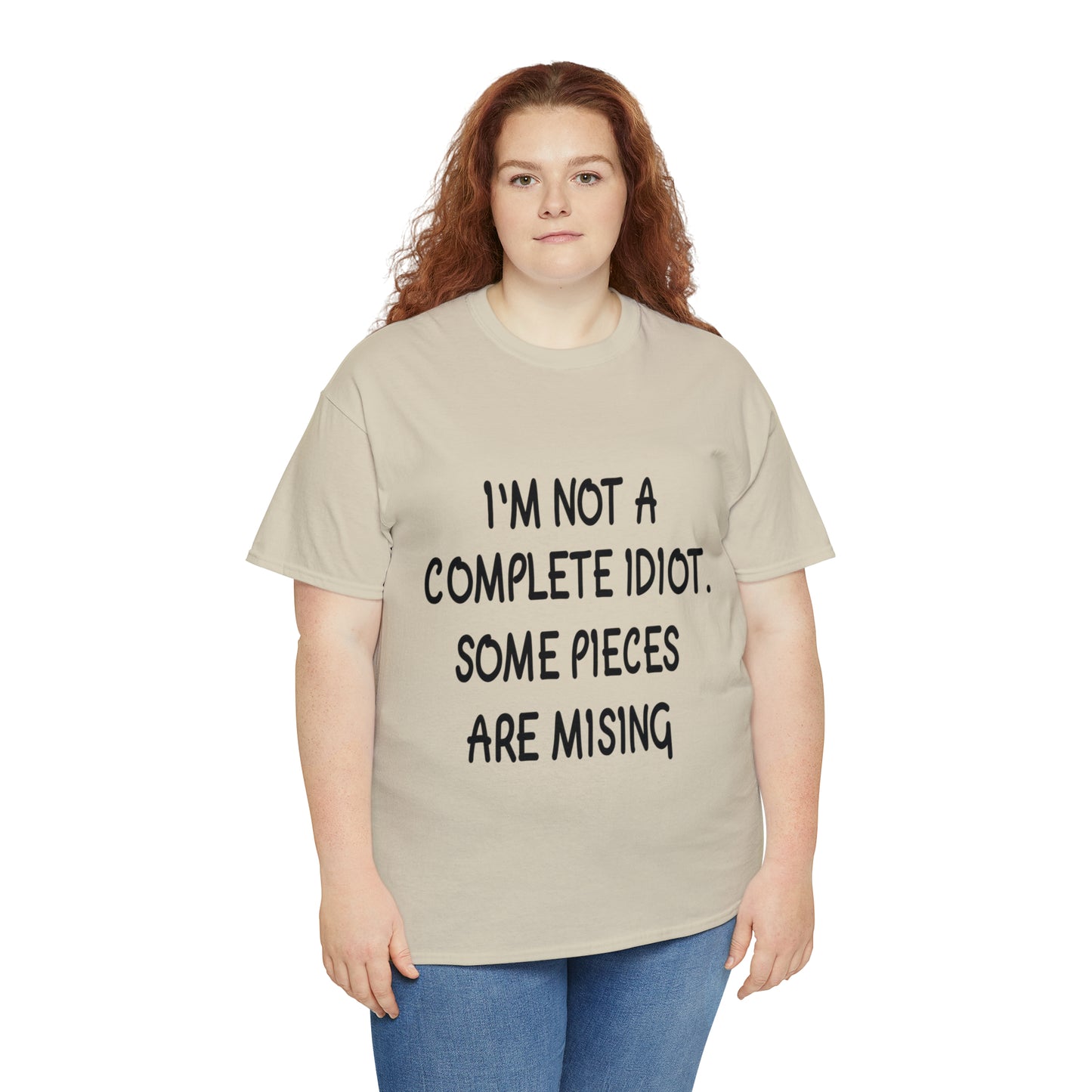 I'M NOT A COMPLETE ID*** - Unisex Heavy Cotton Tee - AUS