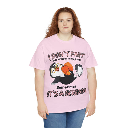 I DON'T FA*T  - Funny Unisex Heavy Cotton Tee - AUS