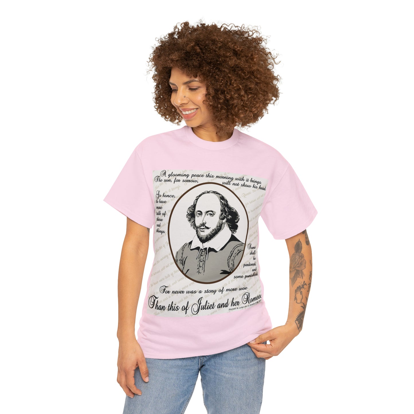 No Greater Tale of Woe... Juliet & Romeo.- Unisex Heavy Cotton Tee