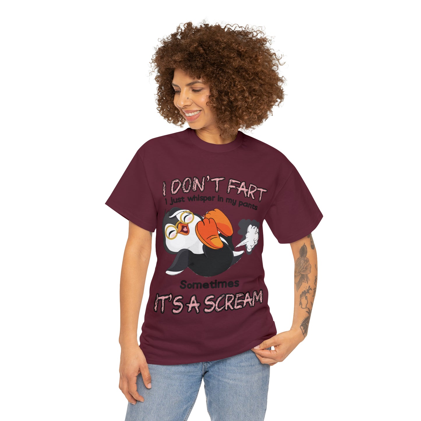 I DON'T FA*T  - Funny Unisex Heavy Cotton Tee - AUS