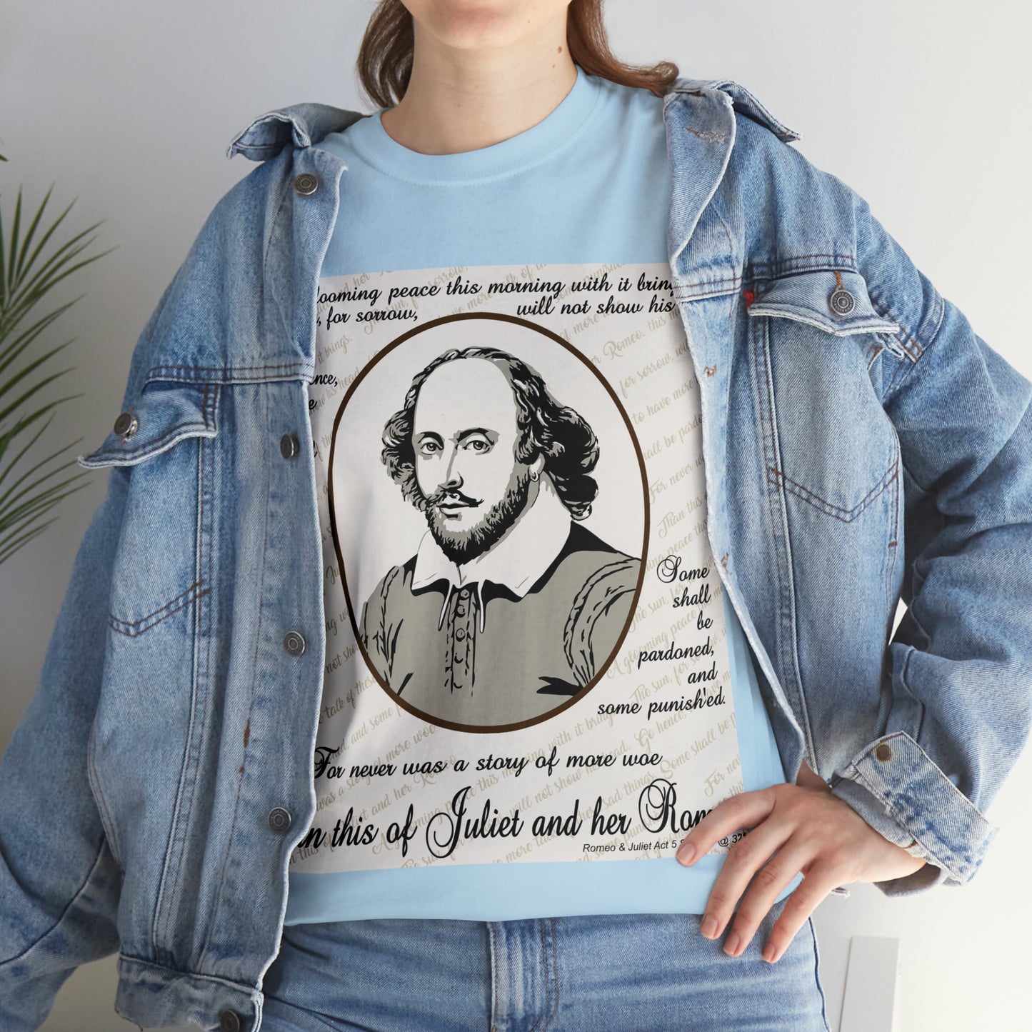 No Greater Tale of Woe... Juliet & Romeo.- Unisex Heavy Cotton Tee