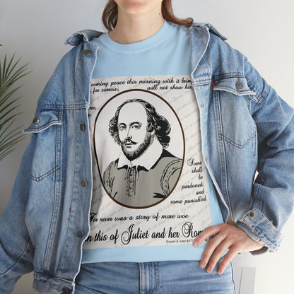 No Greater Tale of Woe... Juliet & Romeo.- Unisex Heavy Cotton Tee