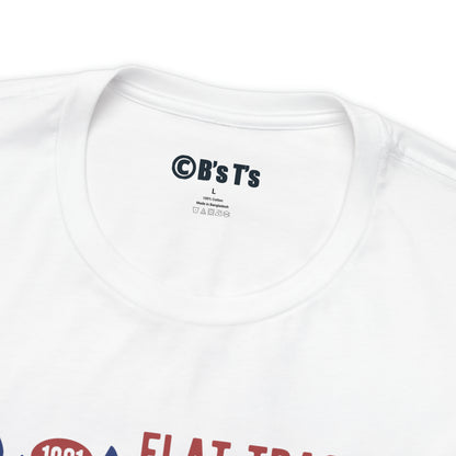 FLAT TRACK MOTORCYCLE - Unisex Jersey Short Sleeve Tee