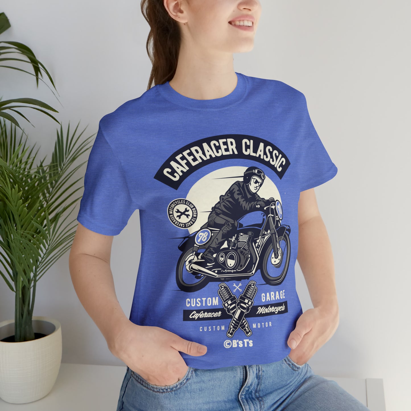 CAFE RACER Classic - Unisex Jersey Short Sleeve Tee