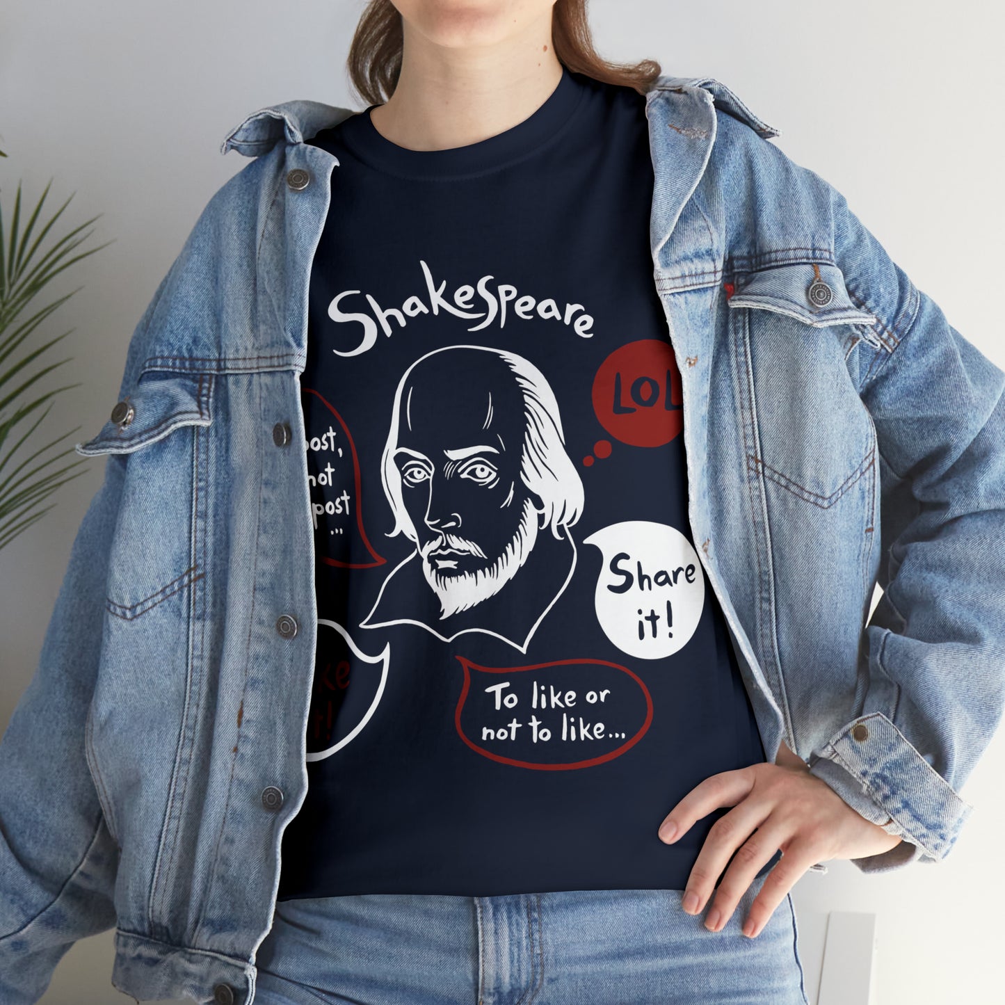 21st Century SHAKESPEARE (dark) - Unisex Heavy Cotton Tee