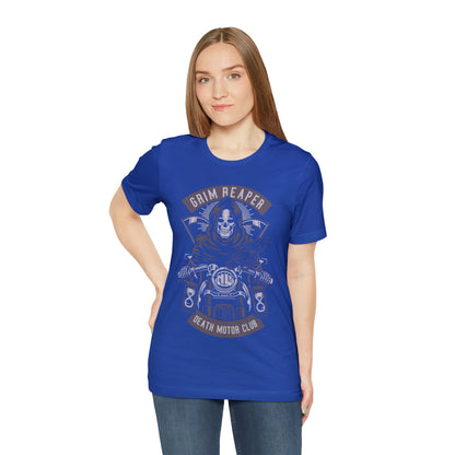 GRIM REAPER Moto Club - Unisex Jersey Short Sleeve Tee