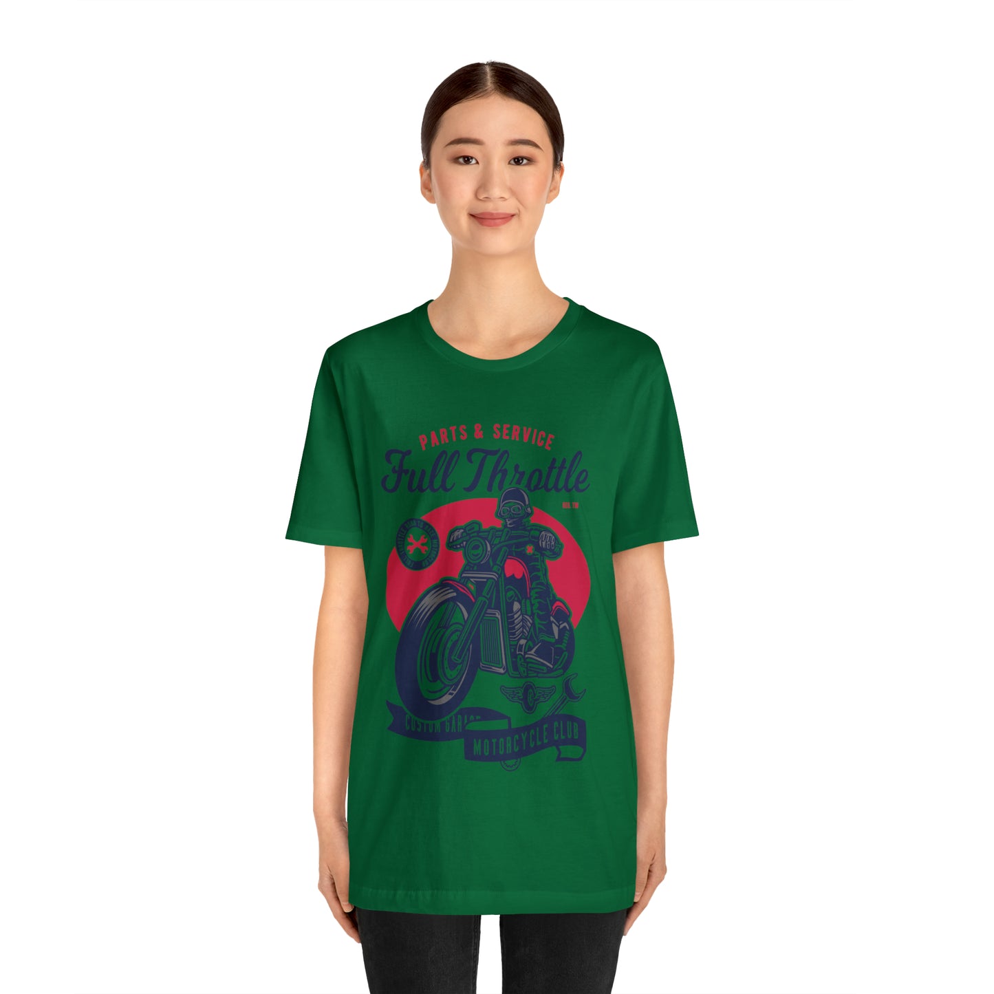 FULL THROTTLE Parts & Service - Unisex Jersey Short Sleeve Tee