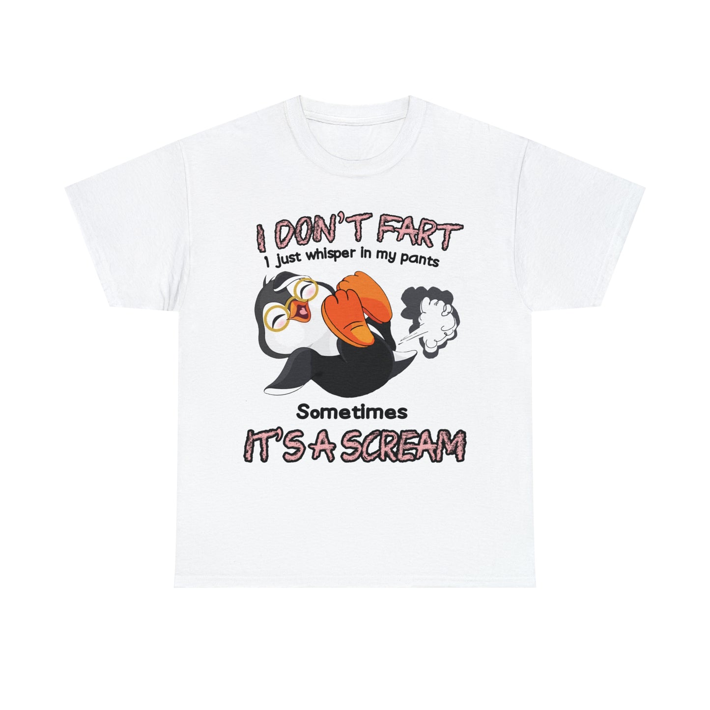 I DON'T FA*T - Funny Unisex Heavy Cotton Tee - USA