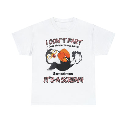 I DON'T FA*T - Funny Unisex Heavy Cotton Tee - USA