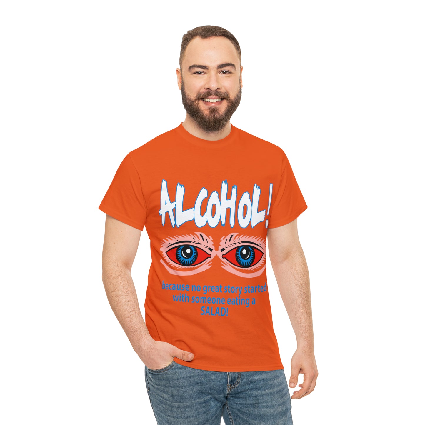 "ALC****" vs Salad - Funny Unisex Heavy Cotton Tee - AUS